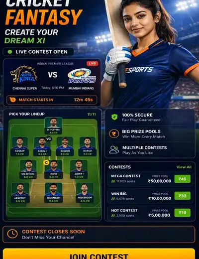 Wwwwinmi (win mi) fantasy cricket & matchday visual 3